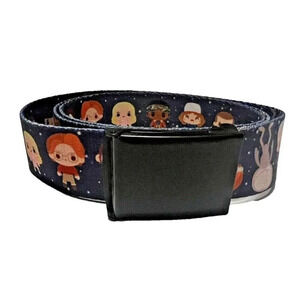 Rare Netflix Loungefly Stranger Things Chibi Character 50" Adjustable‎ Belt
